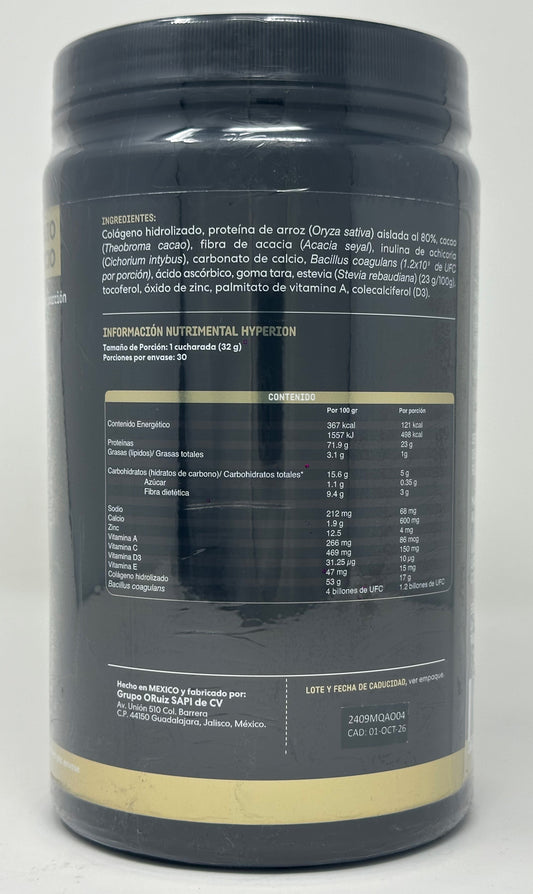 Nutracéutico Sabor Cacao 960 grs