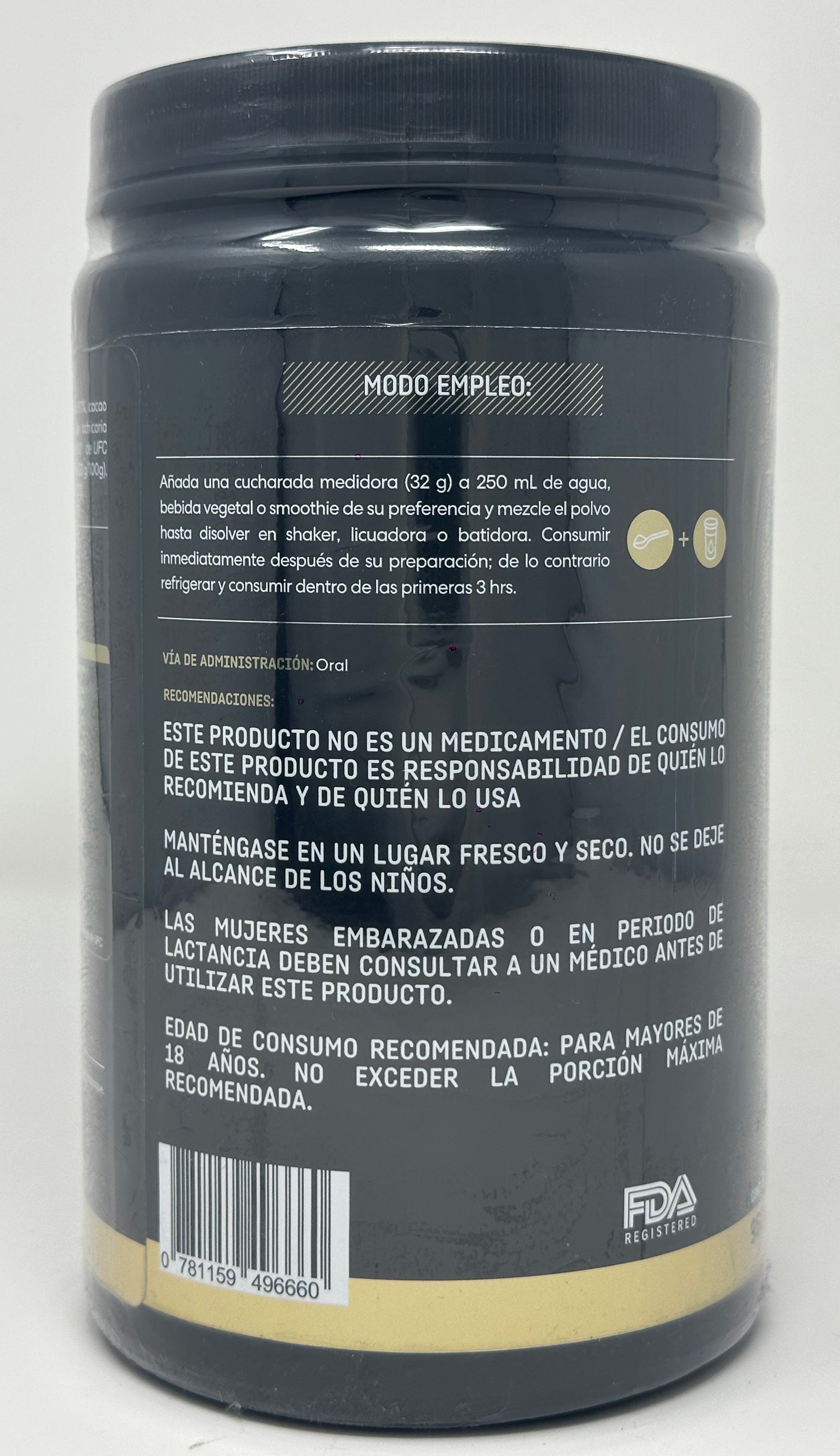 Nutracéutico Sabor Cacao 960 grs