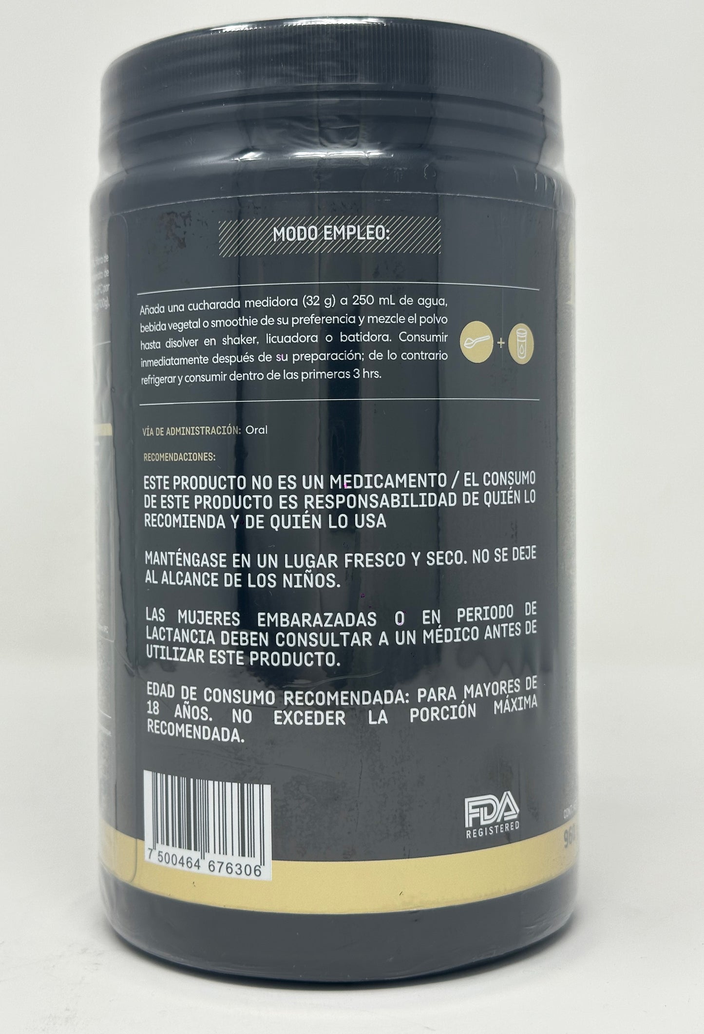Nutracéutico Sabor Vainilla 960 grs